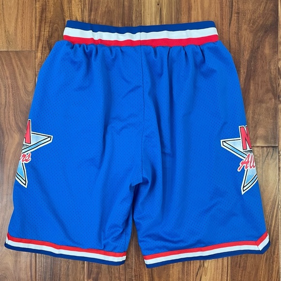 Hardwood Classics MITCHELL & NESS 1993 NBA All Star Game Shorts Blue Size XL - Picture 2 of 7